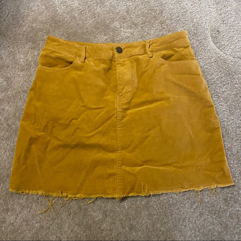 Corduroy Skirt